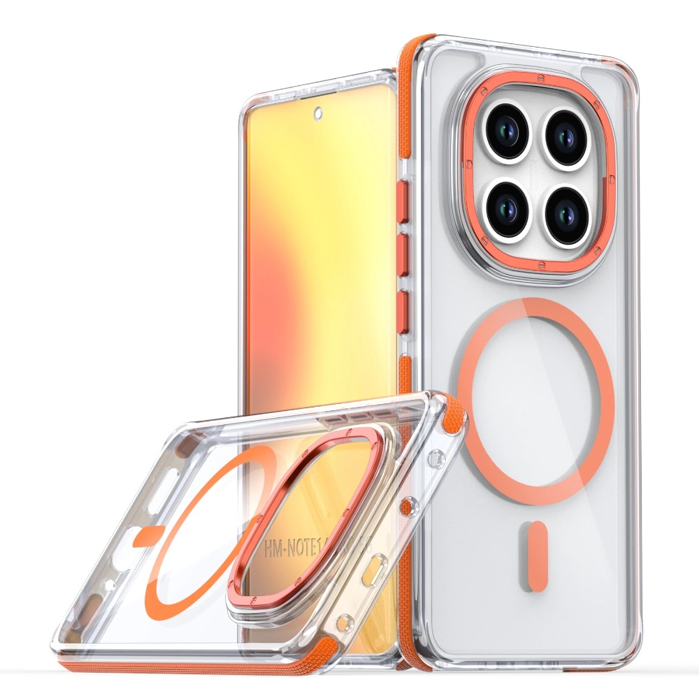 Premium Cigar Case - オリジナルプレミアムクリア耐衝撃磁気電話ケース Xiaomi Redmi Note 14 13