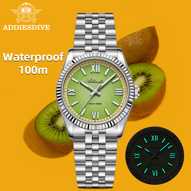 Luxury Watch Men - ADDIESDIVE 男性 VH31 クォーツ時計 36 ミリメートルサファイアガラス