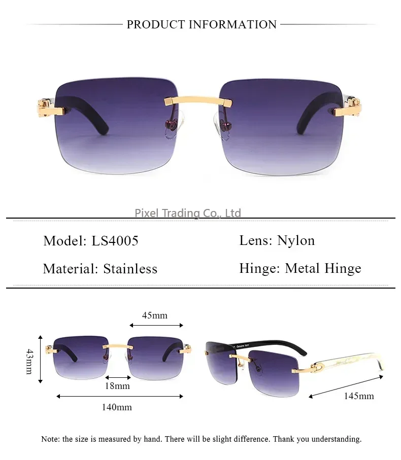 ブランド：カーター。ブラック＆ホワイトのバッファローホーン素 - Sunglasses Uv400 のレビューと価格