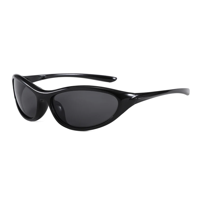 Y2K風パンクスポーツサングラス。男女兼用。一体型フレームで - Designer Sunglasses のレビューと価格