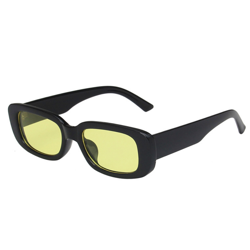 1/4 個新しい小さな正方形サングラス女性男性トレンディなヴ - Designer Sunglasses のレビューと価格