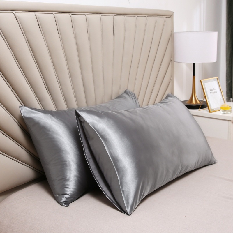 1/2 個のサテンシルク枕カバー、髪と肌用、コーラル枕カバー - Silk Pillowcase のレビューと価格