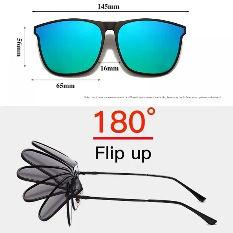 偏光クリップ式サングラス1個。男性用、調光レンズ、運転用ゴー - Sunglasses Uv400 のレビューと価格