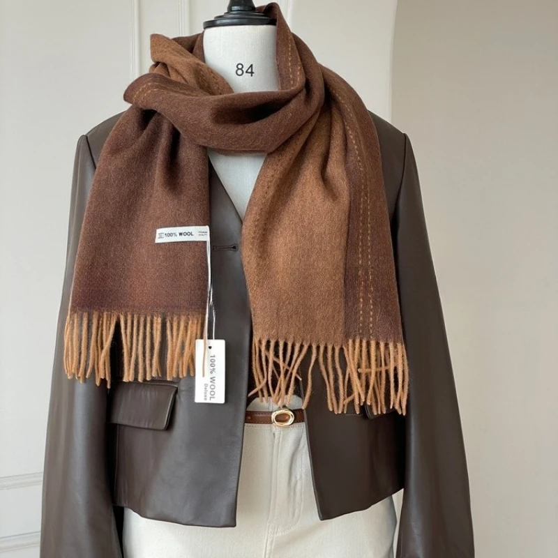 高品質オーストラリア製、100％純粋なウール素材の女性用スカ - Cashmere Scarf のレビューと価格