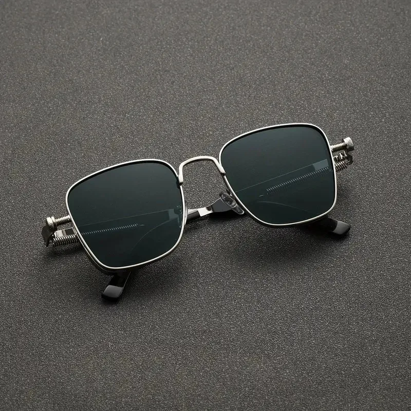 男性用、運転用サングラス、ヴィンテージ・スチームパンク風、ス - Sunglasses Uv400 のレビューと価格