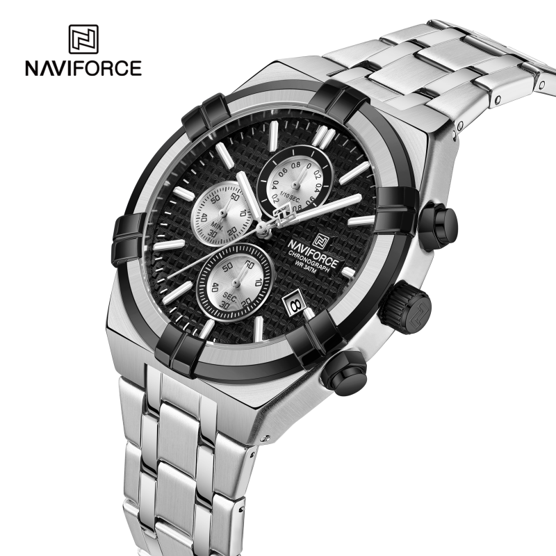 NAVIFORCE メンズ クォーツ クロノグラフ 腕時計  - Luxury Watch Men のレビューと価格