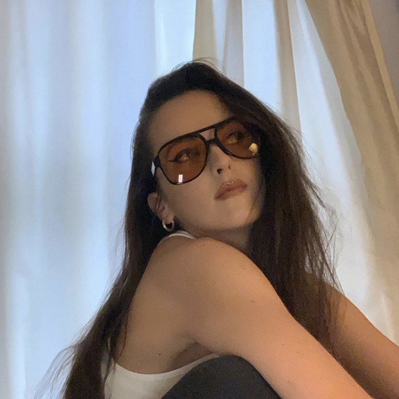 ニューヴィンテージクラシックデザイナーダブルブリッジパイロッ - Designer Sunglasses のレビューと価格