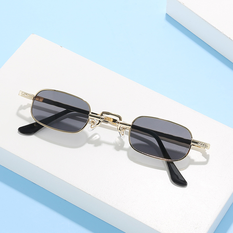 新しいスモールフレームスクエアサングラス、トレンディでカラフ - Sunglasses Uv400 のレビューと価格
