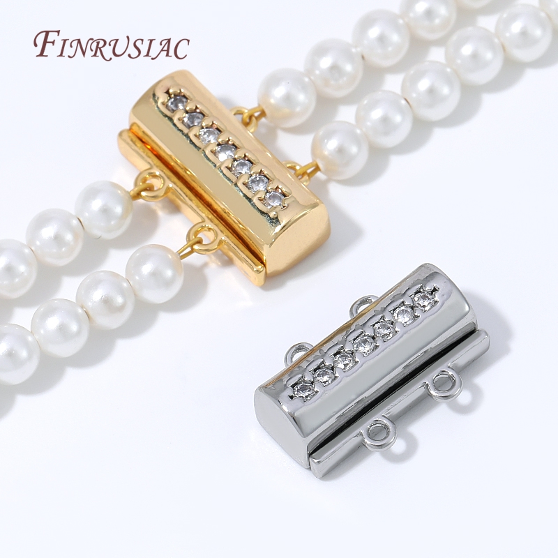 マグネット式ネックレス留め具 18K金メッキコネクター ダブ - Gold Plated Jewelry のレビューと価格