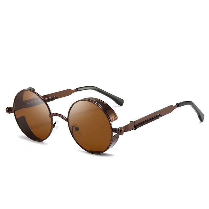 クラシックで高品質なスチームパンク風サングラス。男女兼用。ブ - Designer Sunglasses のレビューと価格