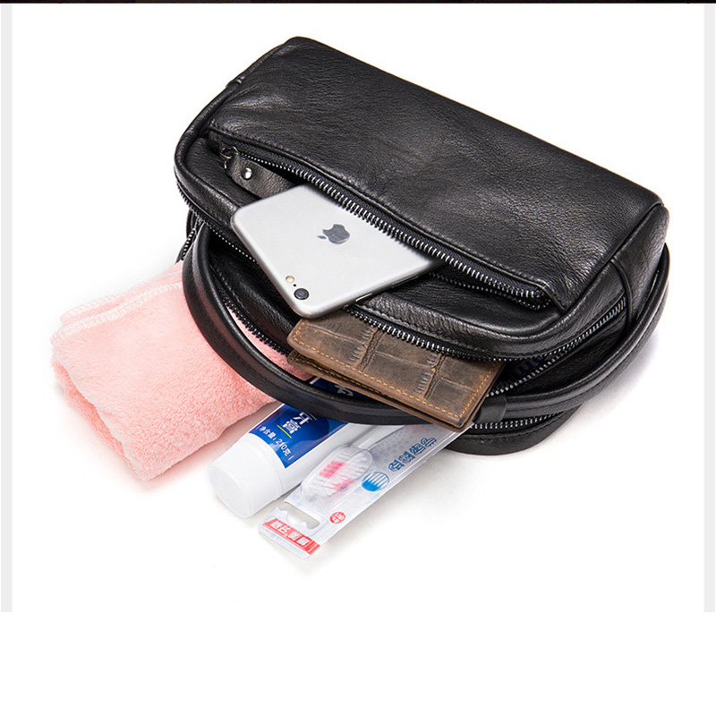 Luufan-男性と女性のための本革のハンドバッグ,ソフトウ - Leather Wallet Men のレビューと価格