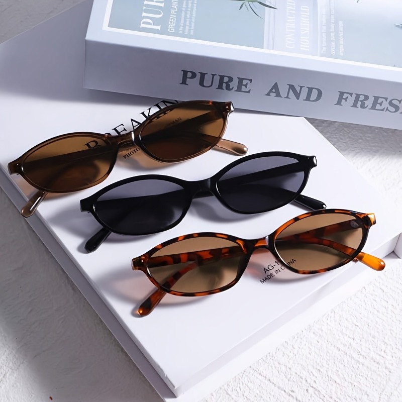 1/3組の夏用レディースファッション小ぶりメガネ、普段使いや - Sunglasses Uv400 のレビューと価格