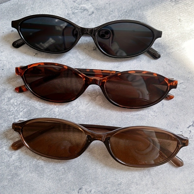 1/3組の夏用レディースファッション小ぶりメガネ、普段使いや - Sunglasses Uv400 のレビューと価格