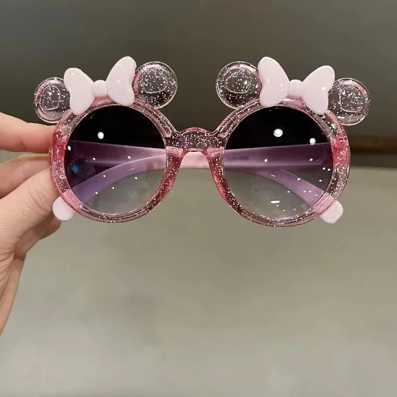 新作のかわいいクリスタルリボンが付いた女の子用サングラス。フ - Sunglasses Uv400 のレビューと価格