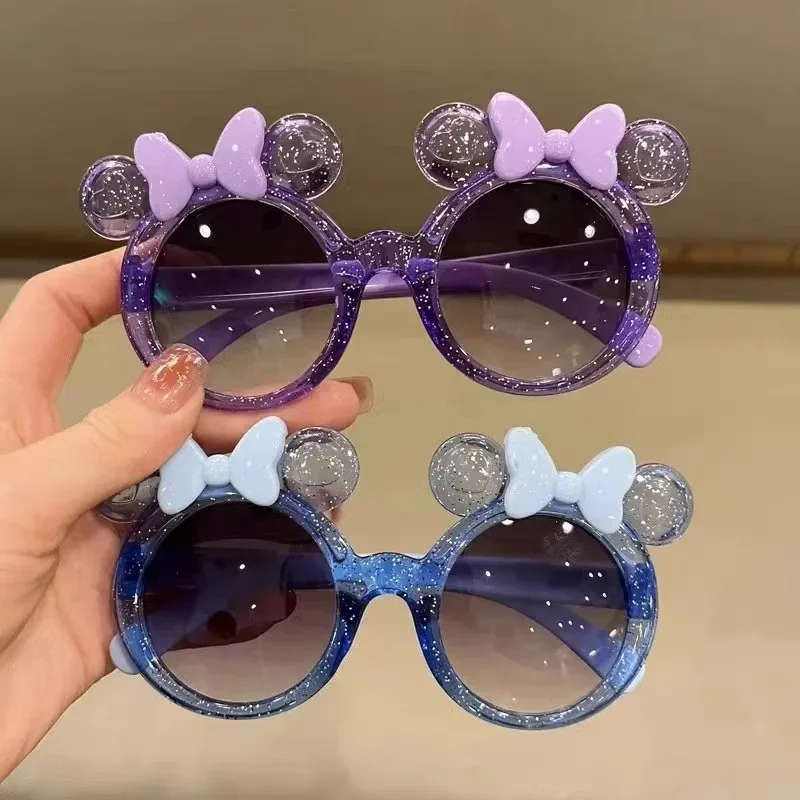 新作のかわいいクリスタルリボンが付いた女の子用サングラス。フ - Sunglasses Uv400 のレビューと価格