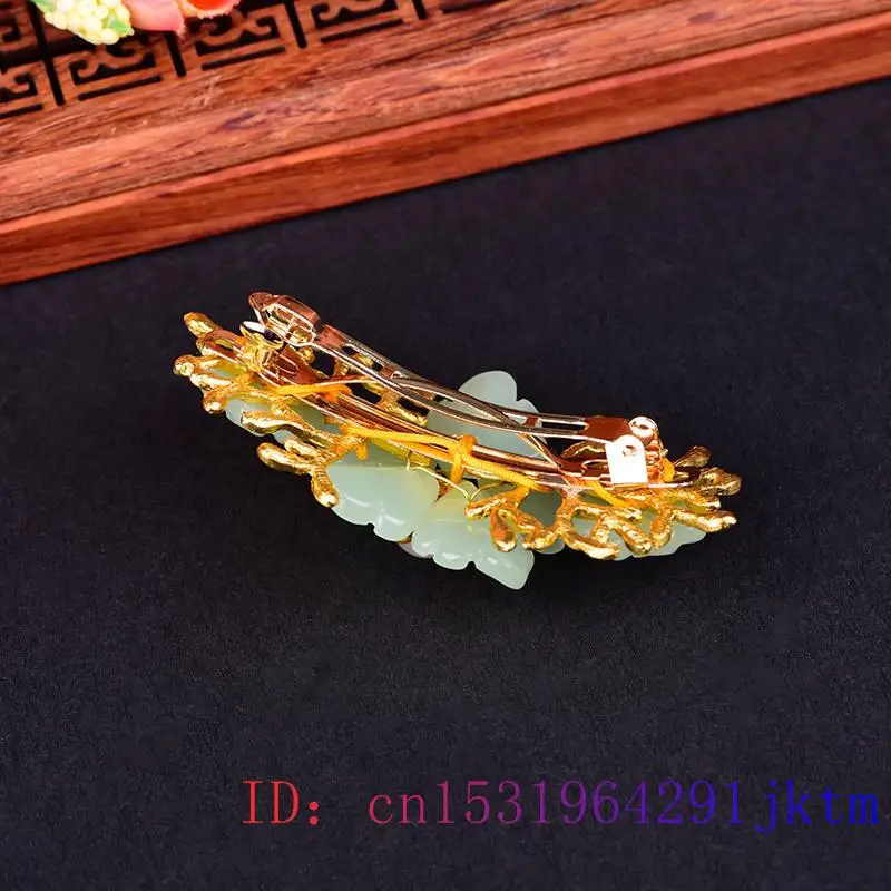 花と緑の金メッキのヘアピン,18kゴールドメッキチャーム,レ - Gold Plated Jewelry のレビューと価格