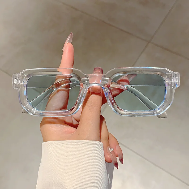 ヴィンテージ長方形フレームサングラスアウトドアマンサングラス - Designer Sunglasses のレビューと価格