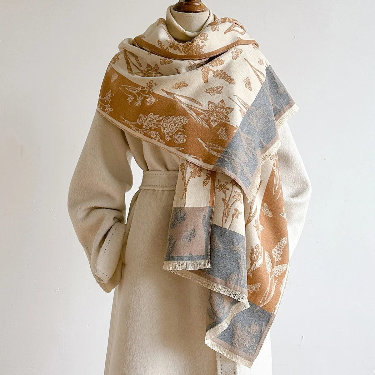 2026年、女性向け、秋・冬にぴったりの、暖かく厚手の、カー - Cashmere Scarf のレビューと価格
