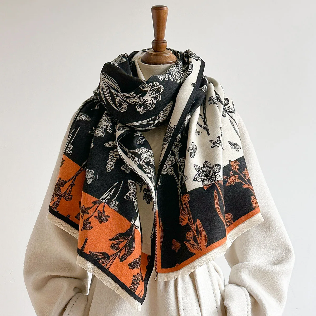 2026年、女性向け、秋・冬にぴったりの、暖かく厚手の、カー - Cashmere Scarf のレビューと価格