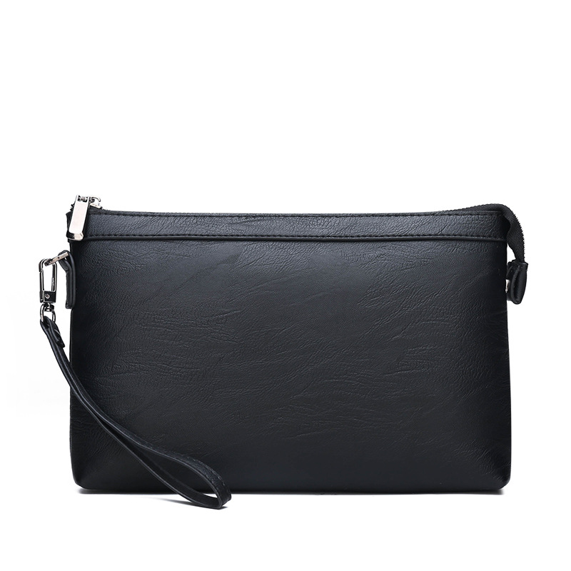 ビジネスクラッチバッグ高品質 PU 封筒バッグファッションブ - Leather Wallet Men のレビューと価格