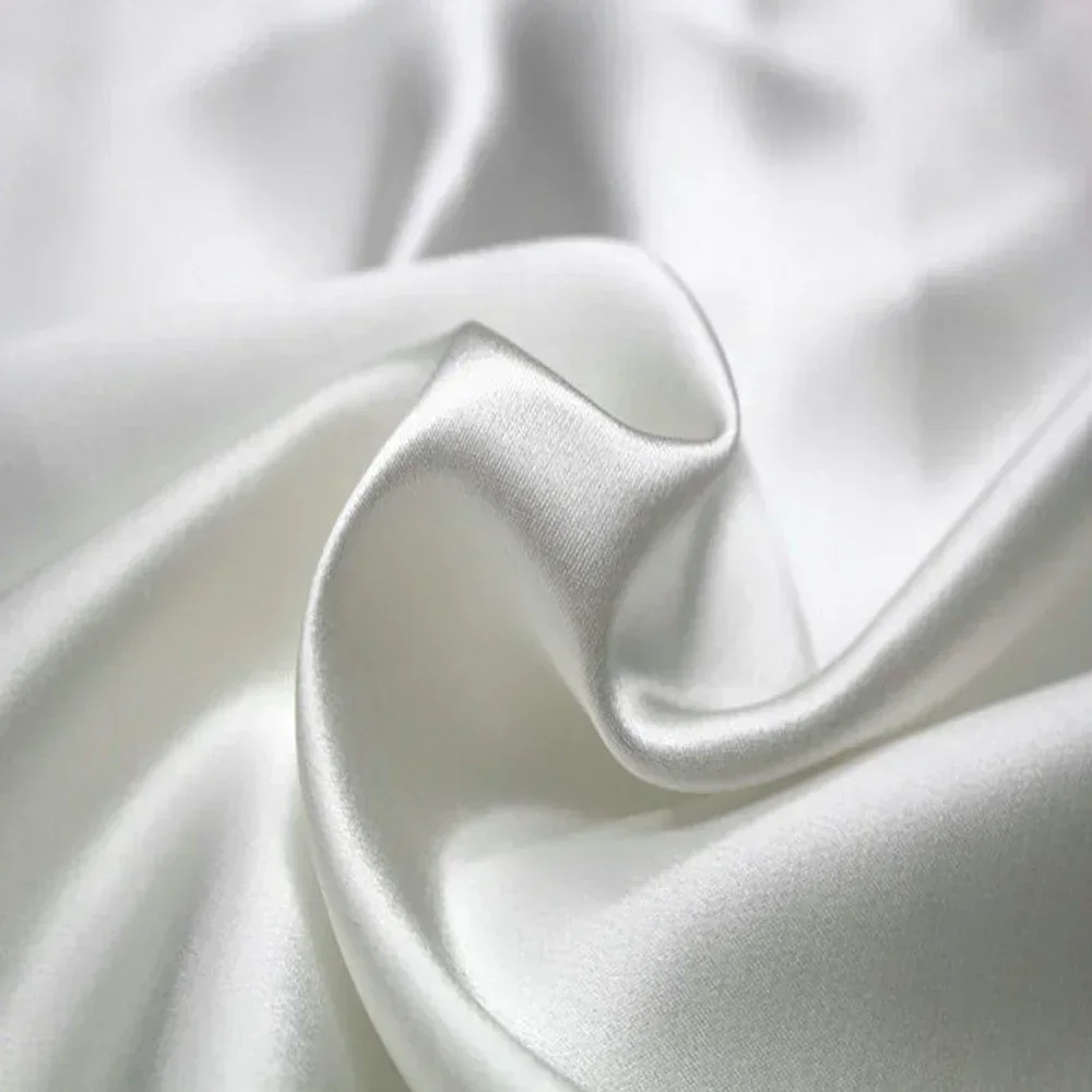 100% 純粋な天然桑絹生地 19 モメ 幅 140 センチ - Silk Pillowcase のレビューと価格