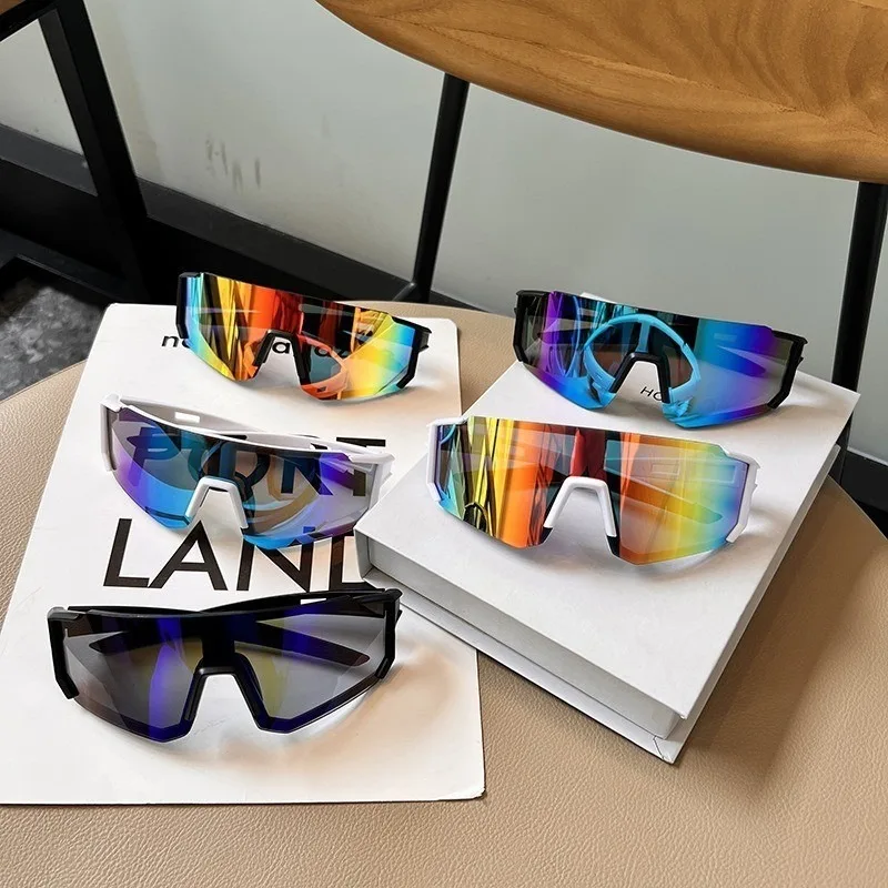 新作メンズサイクリングスポーツゴーグル、サイクリングサングラ - Sunglasses Uv400 のレビューと価格
