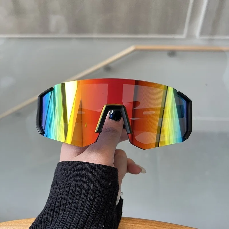 新作メンズサイクリングスポーツゴーグル、サイクリングサングラ - Sunglasses Uv400 のレビューと価格
