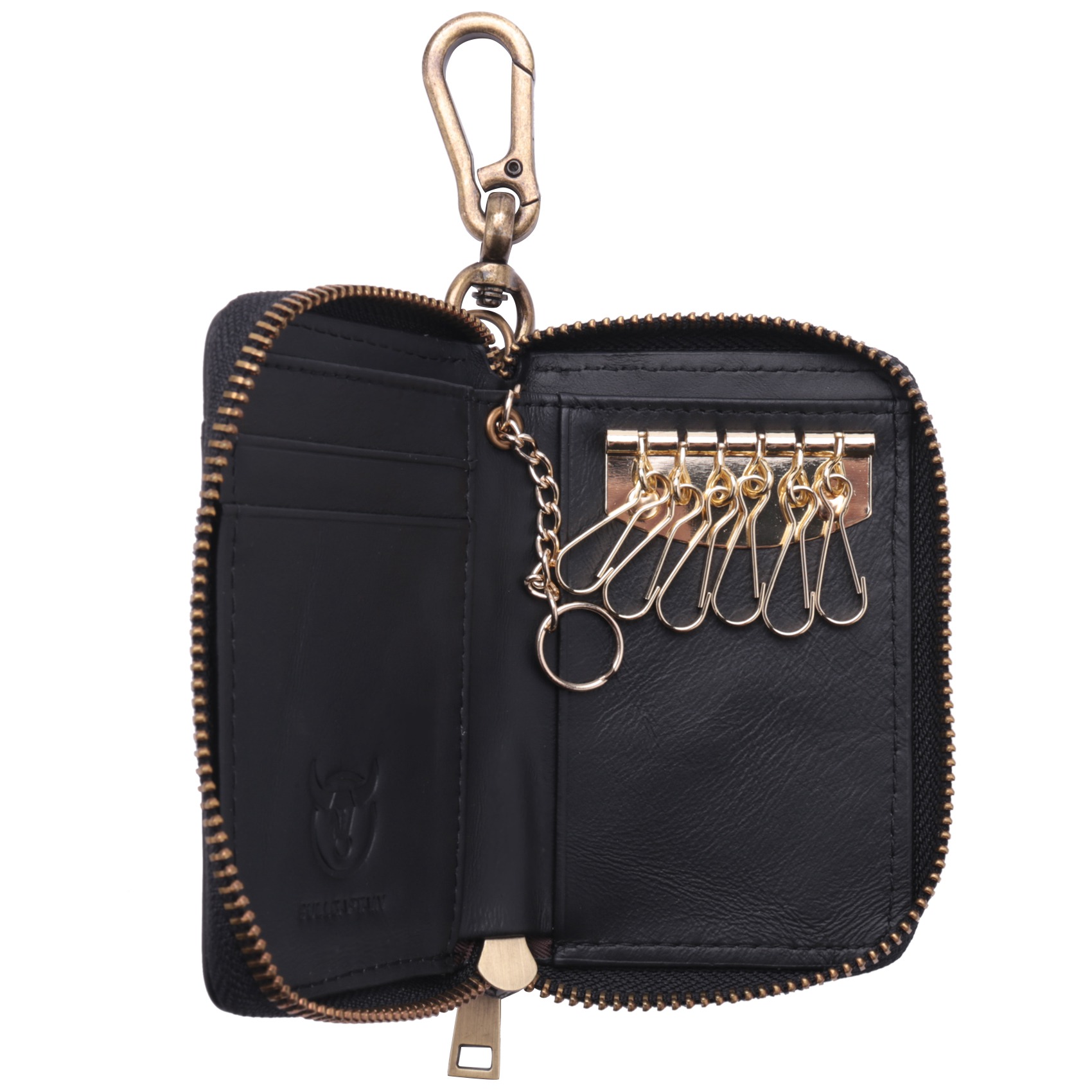 ABQR レザー メンズ&レディース キーウォレット ユニセ - Leather Wallet Men のレビューと価格