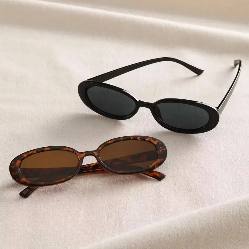 ヴィンテージ風の楕円形サングラス。高級ブランドのデザイナーに - Designer Sunglasses のレビューと価格