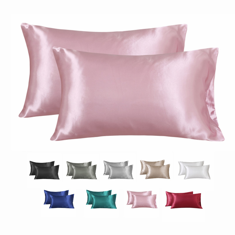 シルクのような枕カバー シルキーサテンヘアビューティー枕カバ - Silk Pillowcase のレビューと価格