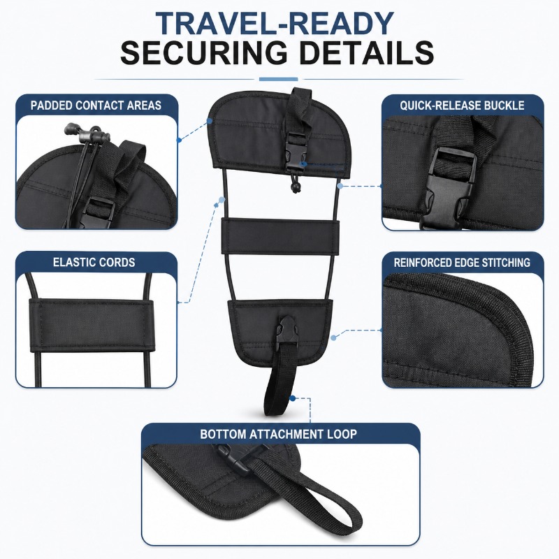 耐摩耗性オックスフォードクロスラゲージストラップ1個、旅行荷 - Travel Luggage Set のレビューと価格