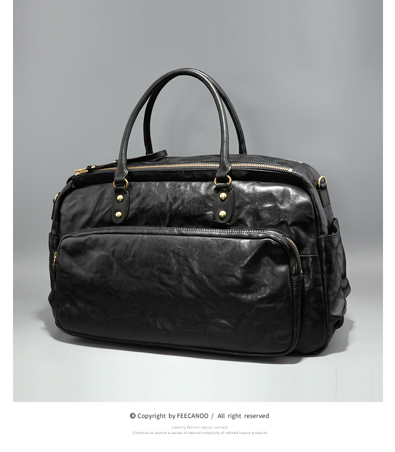 2026 新韓国スタイルビジネスメンズトラベルバッグ本革カジ - Leather Briefcase のレビューと価格